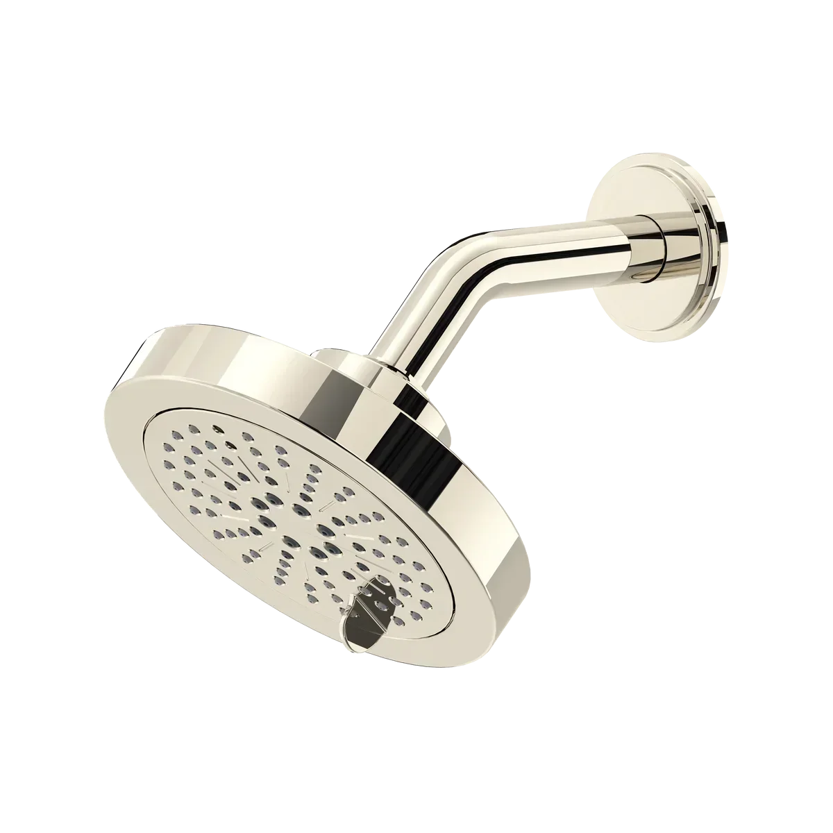 Riobel 2 GPM 5 Inch 6-Function Round Showerhead With Arm