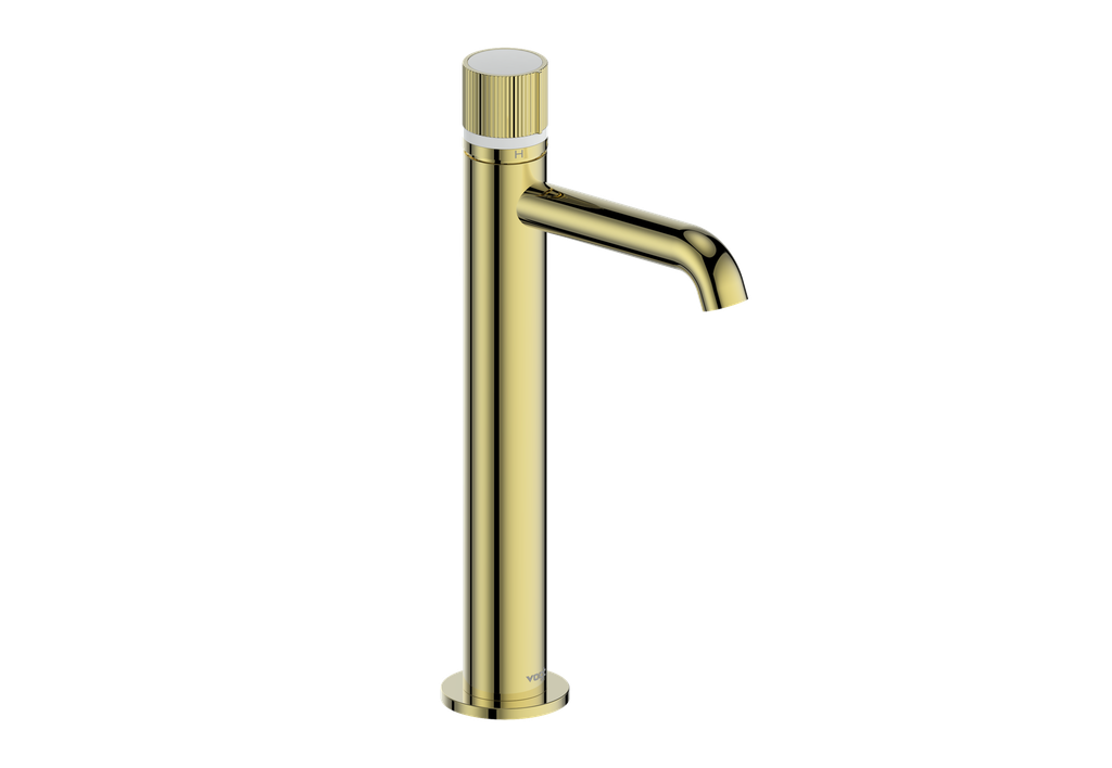 Vogt Mond Vessel Sink Faucet - Brushed Gold