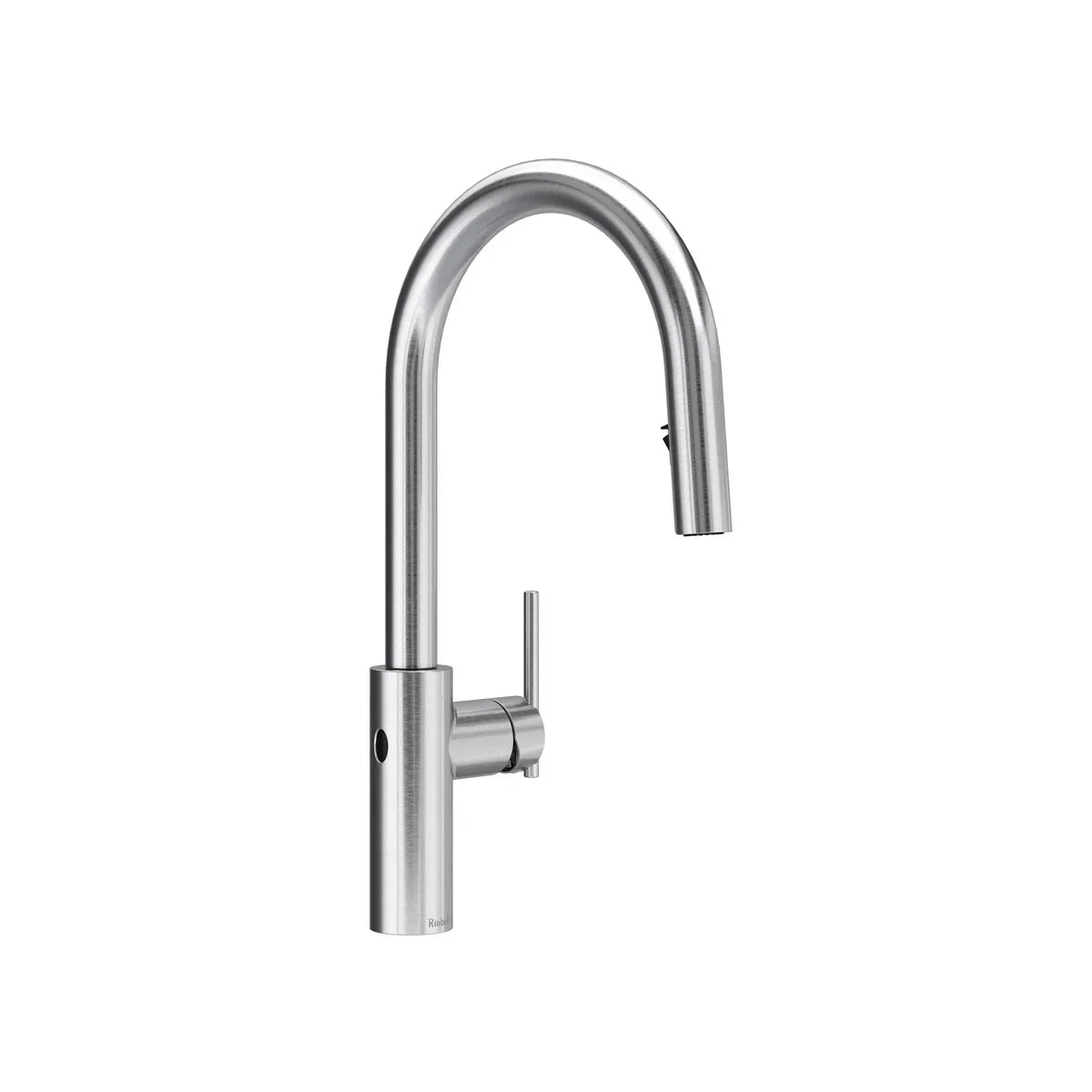 Riobel Lateral Pull-Down Touchless Kitchen Faucet With C-Spout 1.5 GPM