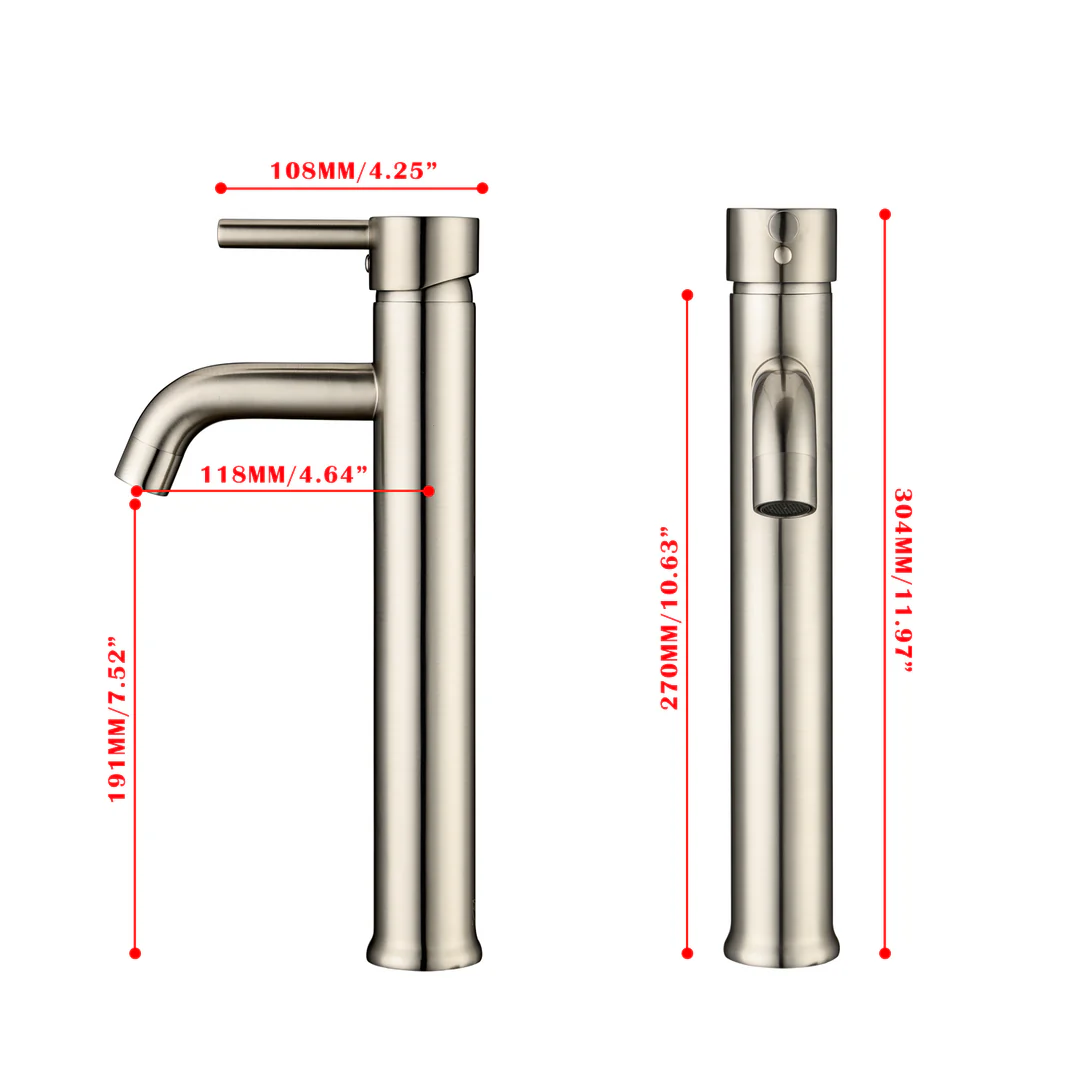 Kodaen Elegante Vessel Sink Bathroom Faucet