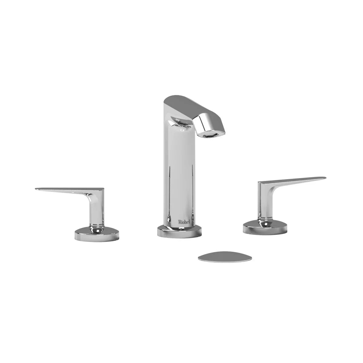 Riobel Venty Widespread Bathroom Faucet - Chrome 1.0 GPM
