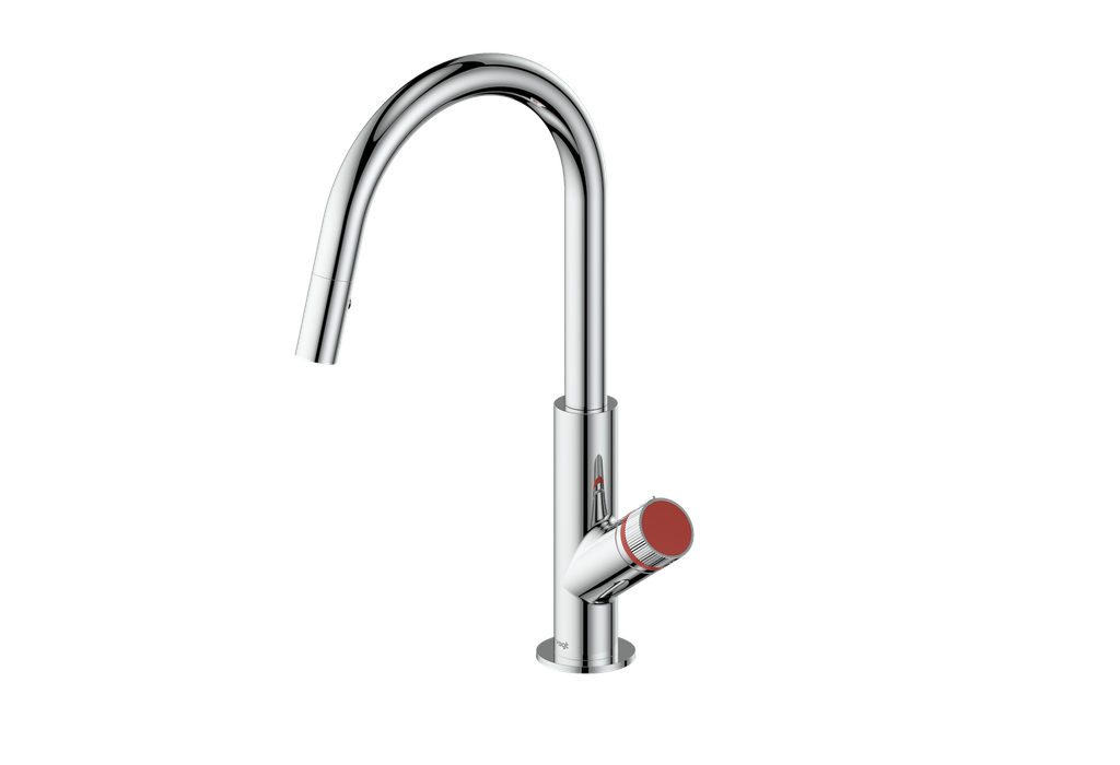 Vogt Mond 16" Kitchen Faucet in Chrome, KF.16M1.1504.CC