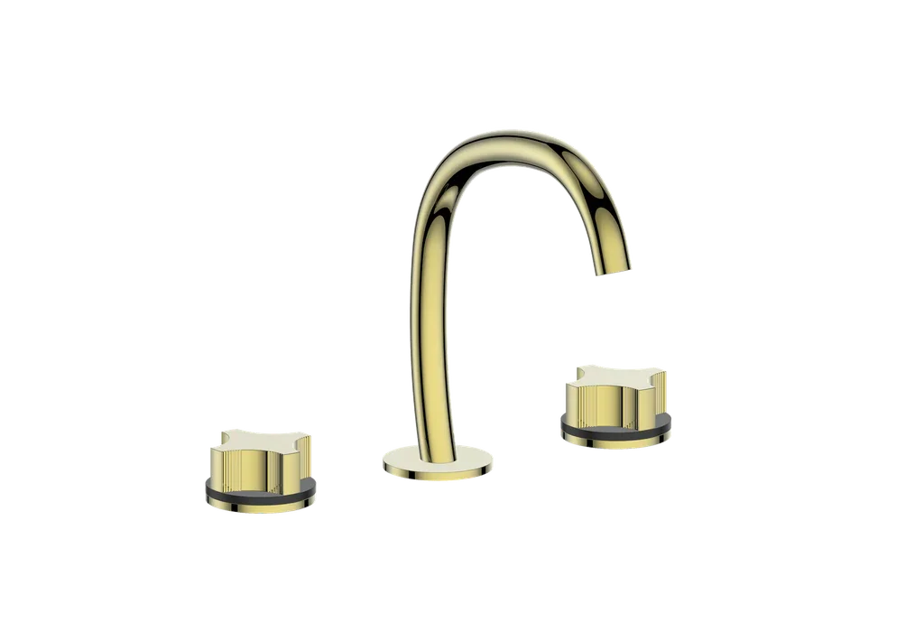 Vogt Mond 8" C.C. Lavatory Faucet With Pop-Up Drain - Crescent Handle - BF.M2.1331