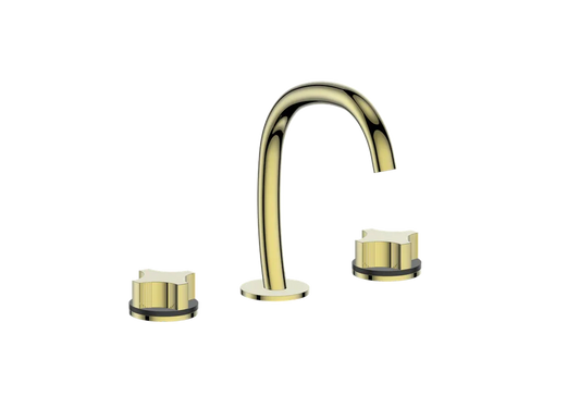 Vogt Mond 8" C.C. Lavatory Faucet With Pop-Up Drain - Crescent Handle - BF.M2.1331