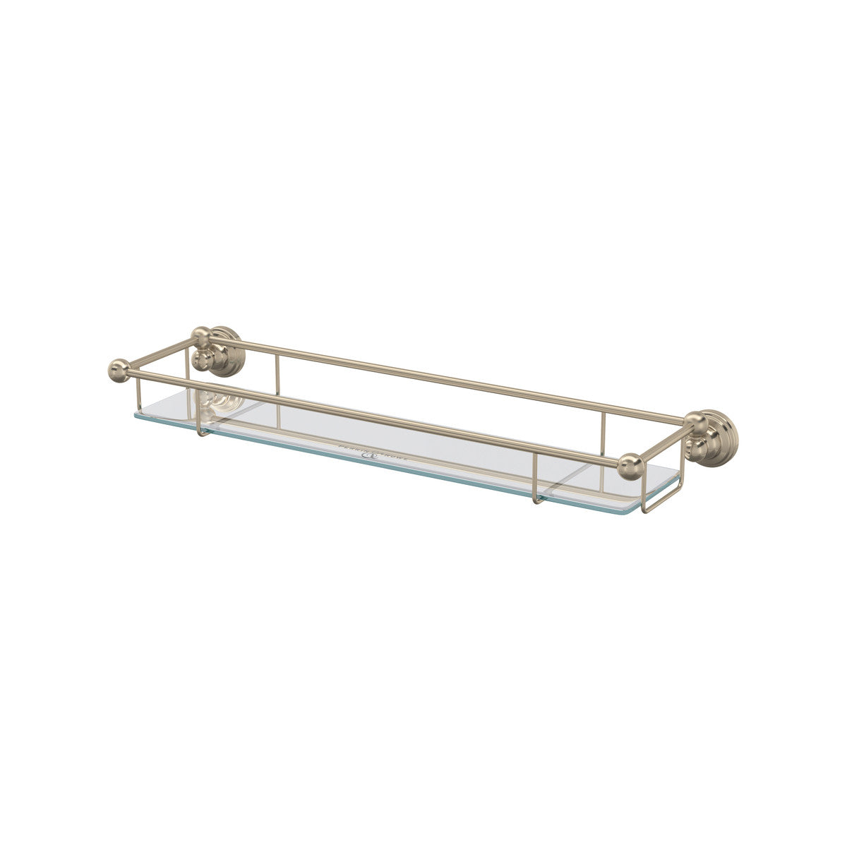 Perrin & Rowe Edwardian Wall Mount Tempered Glass Vanity Shelf