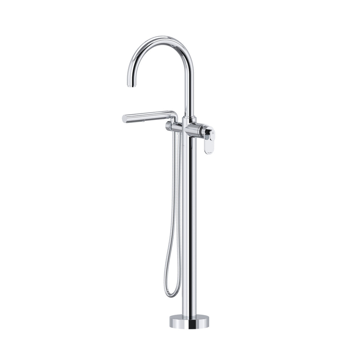 Riobel Arca Thermostatic Single Hole Floor Mount Tub Filler Trim