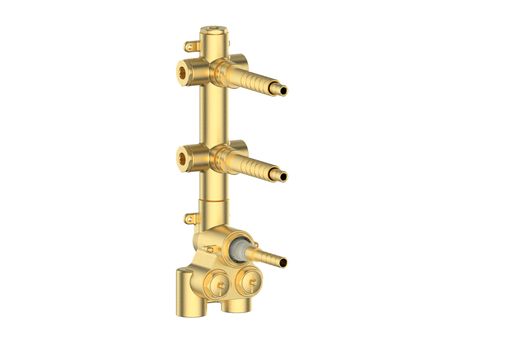 Vogt 3/4" High-Flow Thermostatic Valve With 2 Integrated Volume Controls - VE.250