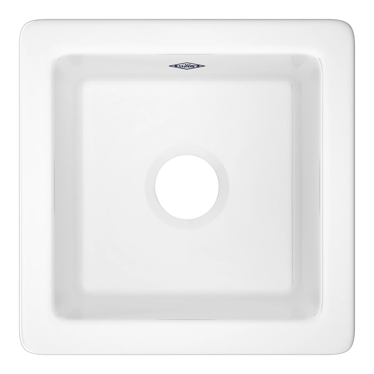 Shaws Lancaster 15" Single Bowl Fireclay Bar/Food Prep Kitchen Sink - RC1515