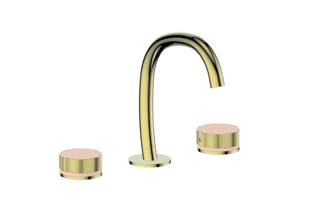 Vogt Mond 8" C.C. Lavatory Faucet With Pop-Up Drain - Moon Handle - BF.M1.1331