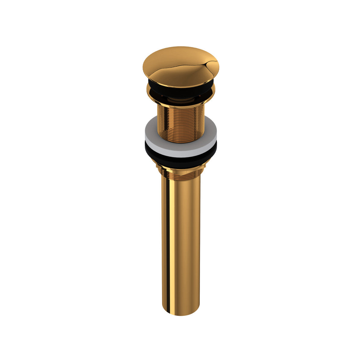 Rohl Lavatory Push Drain Without Overflow With 6 Inch Tailpiece - 5445