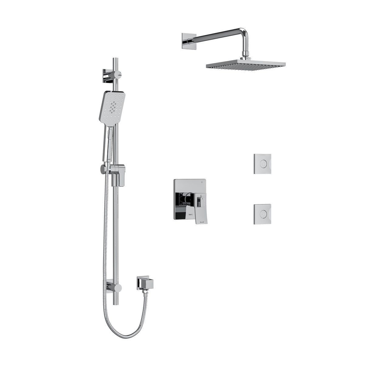 Riobel Zendo Shower Kit 3545 With Rough-In Valve - KIT3545ZOTQ