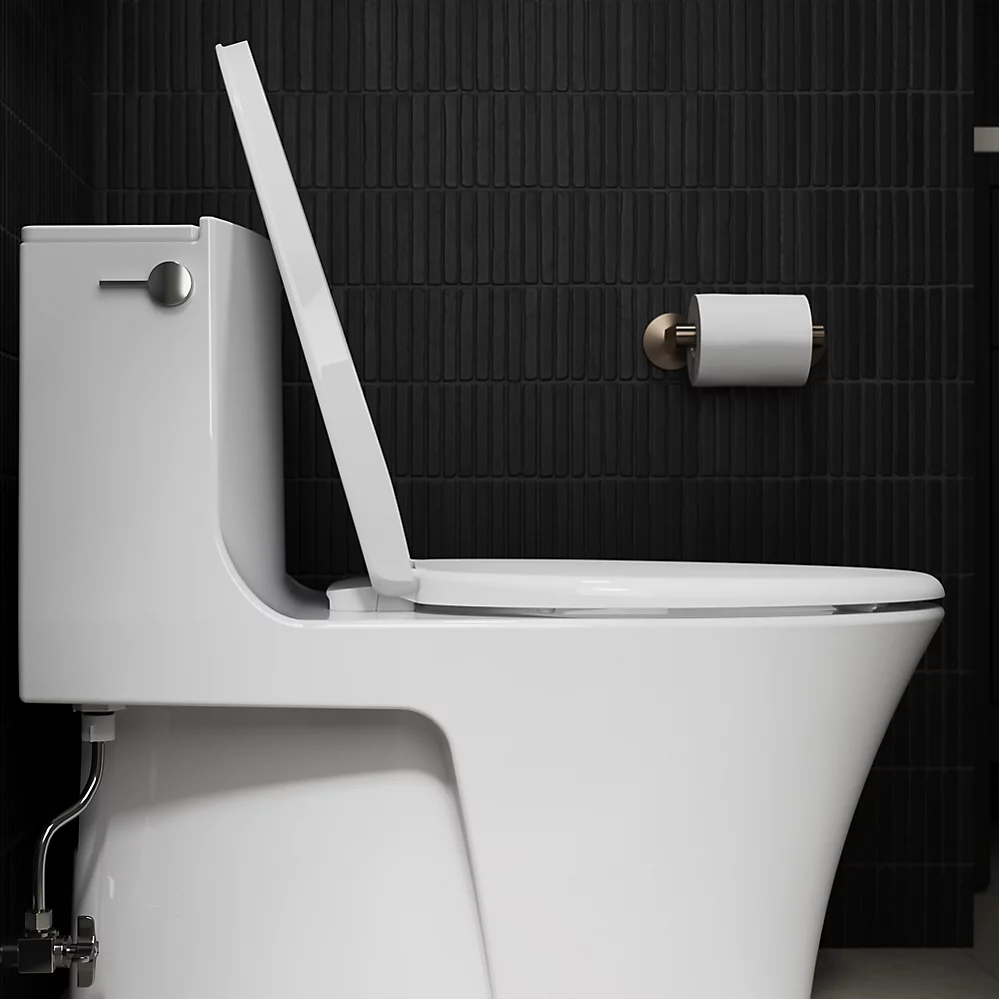 Kohler Impro ReadyLatch Quiet-Close Elongated Toilet Seat - K-26801-0