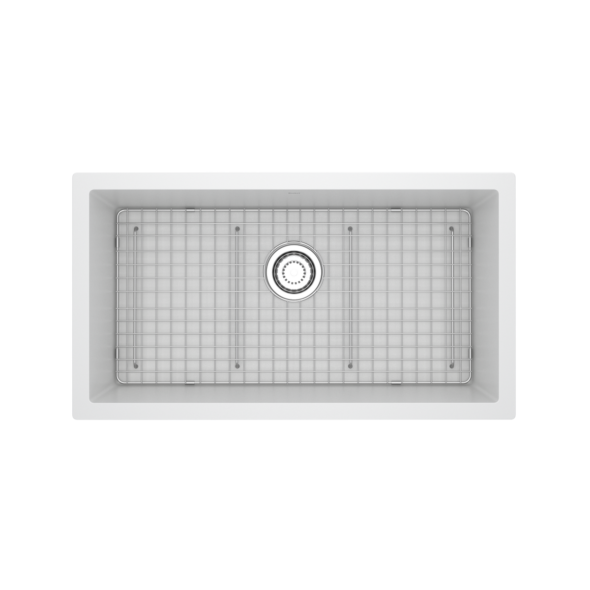 Riobel Fonsa 33" Quartz Single Bowl Undermount Kitchen Sink
