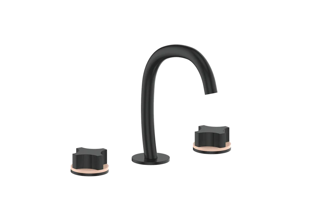 Vogt Mond 8" C.C. Lavatory Faucet With Pop-Up Drain - Crescent Handle - BF.M2.1331