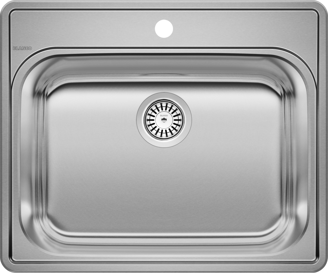 Blanco Essential (1 Hole) Drop-In Single Bowl Stainless Steel Laundry Sink