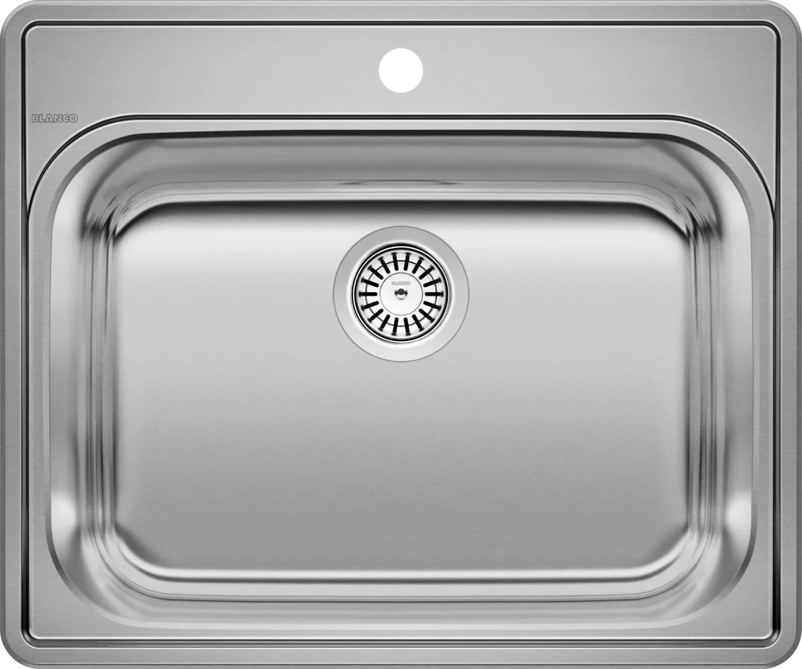 Blanco Essential (1 Hole) Drop-In Single Bowl Stainless Steel Laundry Sink