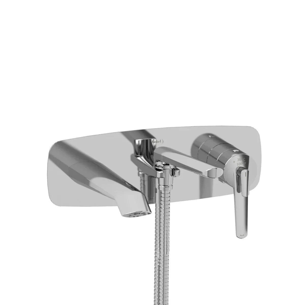 Riobel Venty Wall Mount Tub Filler Trim 5.4 GPM