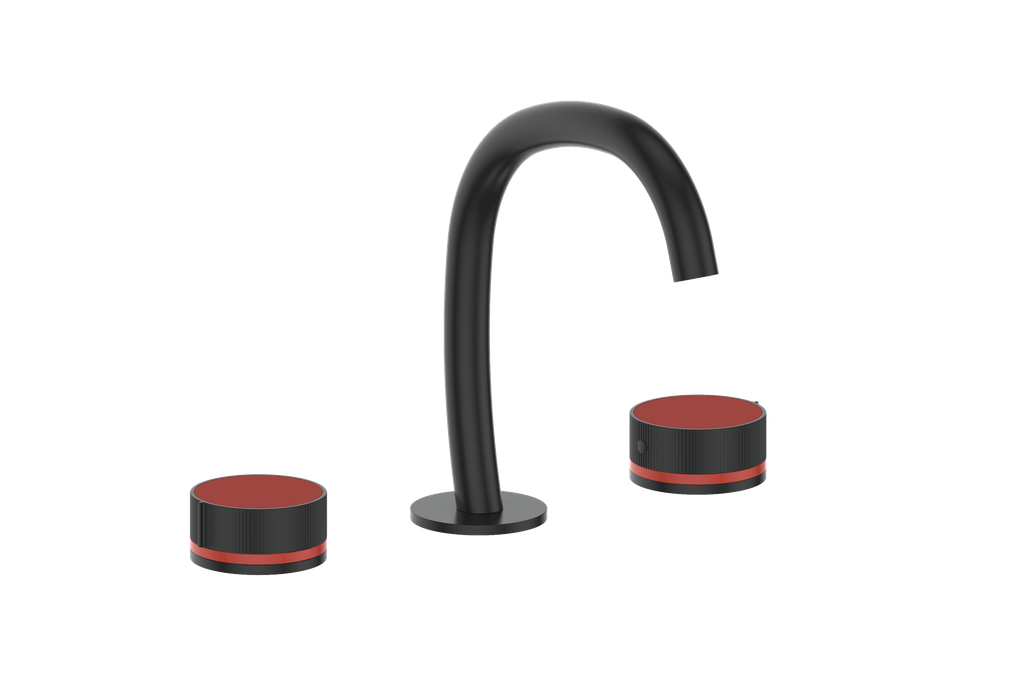 Vogt Mond 8" C.C. Lavatory Faucet With Pop-Up Drain - Moon Handle - BF.M1.1331