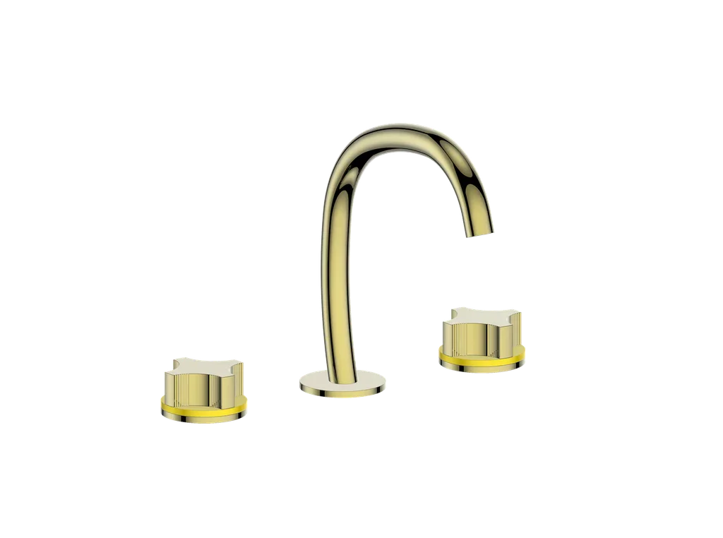 Vogt Mond 8" C.C. Lavatory Faucet With Pop-Up Drain - Crescent Handle - BF.M2.1331