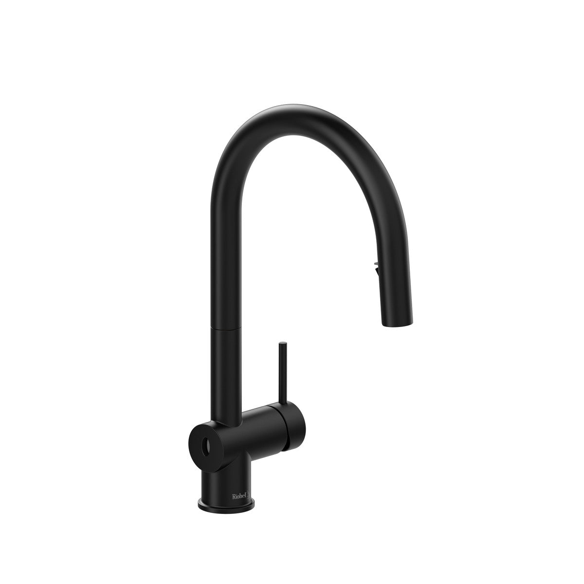 Riobel Azure Pull-Down Touchless Kitchen Faucet With C-Spout Dual Spray 1.5 GPM