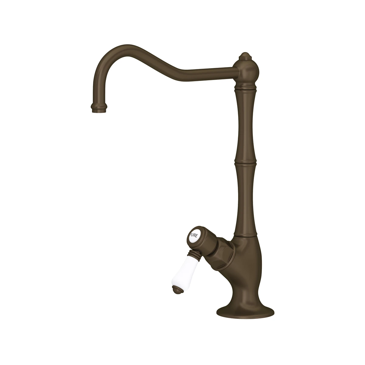 Rohl Acqui Filter Kitchen Faucet With Porcelain Lever Handles - A1435LP-2