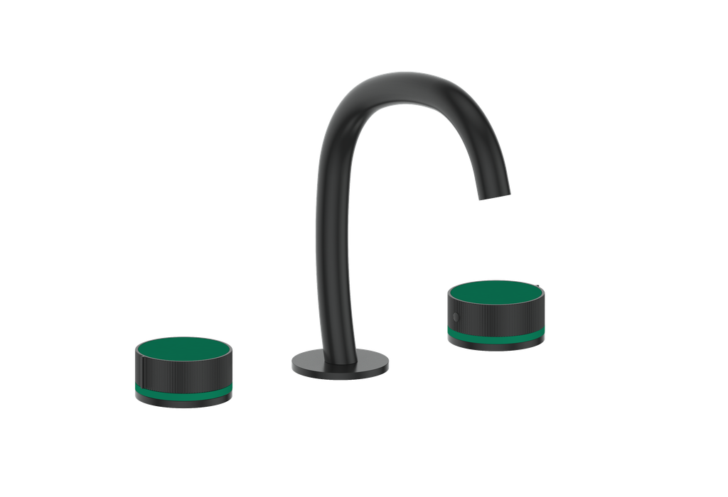 Vogt Mond 8" C.C. Lavatory Faucet With Pop-Up Drain - Moon Handle - BF.M1.1331