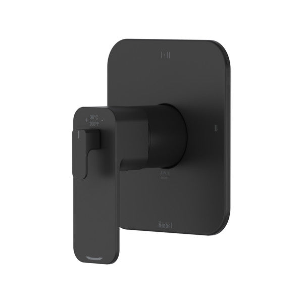 Riobel Equinox 1/2" Therm & Pressure Balance Trim With 3 Functions (Share) - TEQ23N