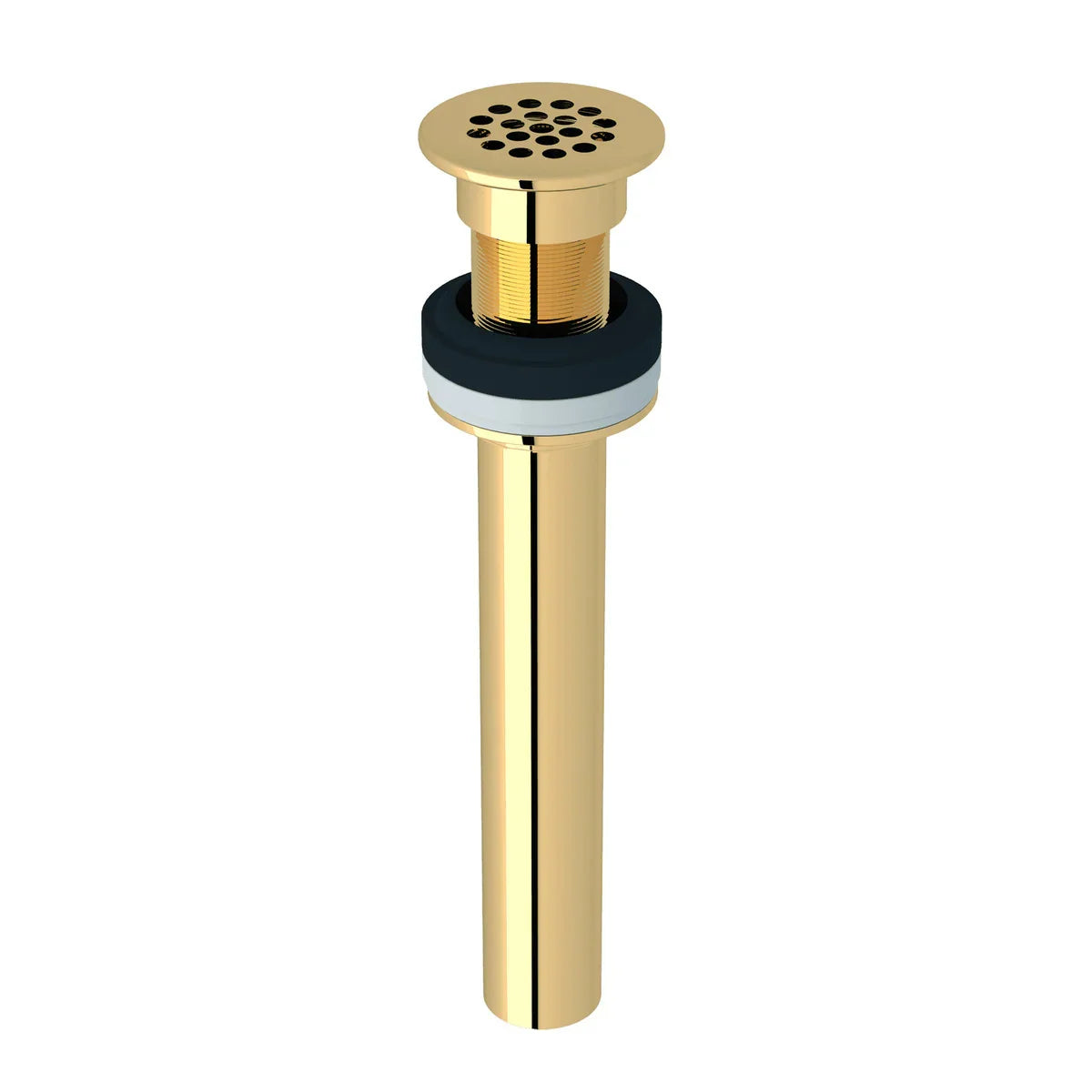Rohl Lavatory Grid Drain Without Overflow With 10" Tailpiece - 6442