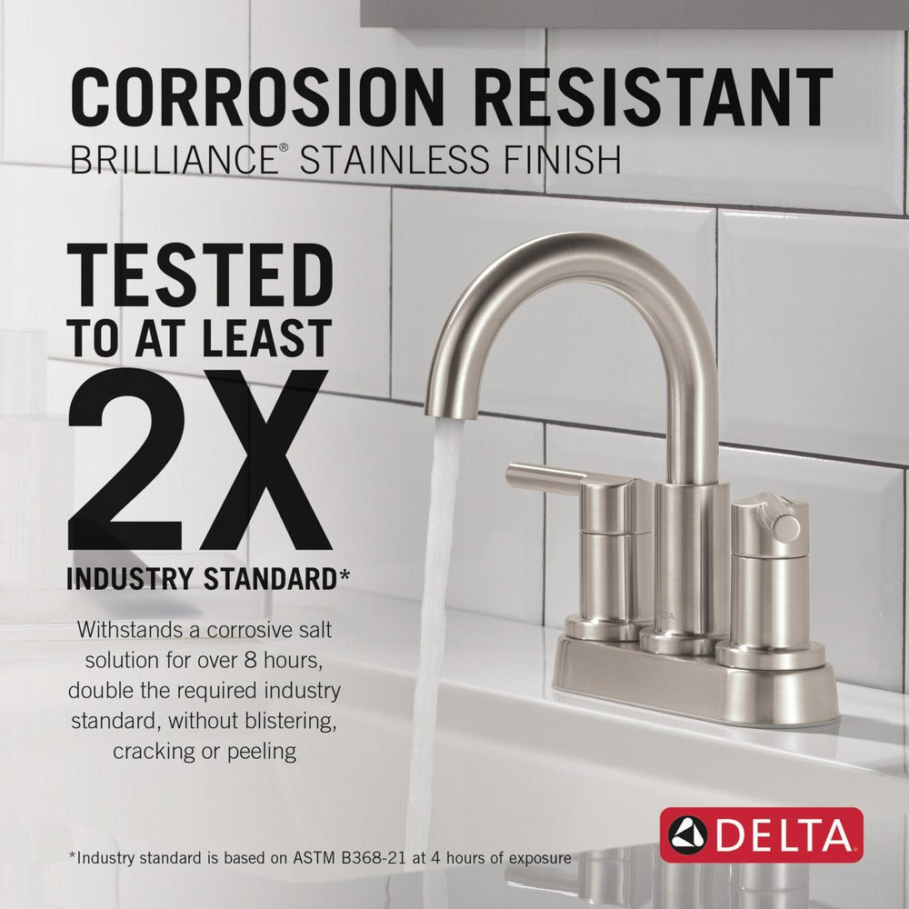 Delta Nicoli Two Handle Centerset Bathroom Faucet - 25749LF