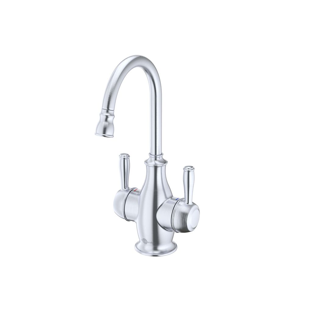 InSinkErator Traditional 2010 Instant Hot and Cold Water Faucet - Arctic Steel - 45390AJ-ISE
