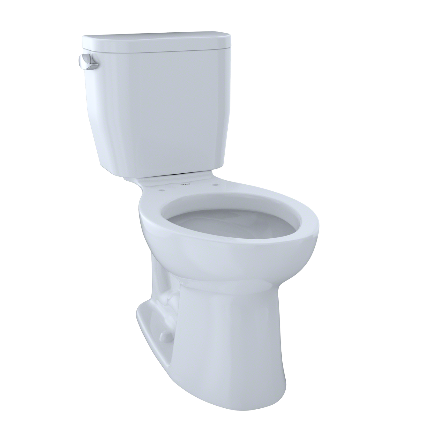 TOTO Entrada Two-piece Toilet - 1.28 GPF - Elongated - Universal Height Less Seat