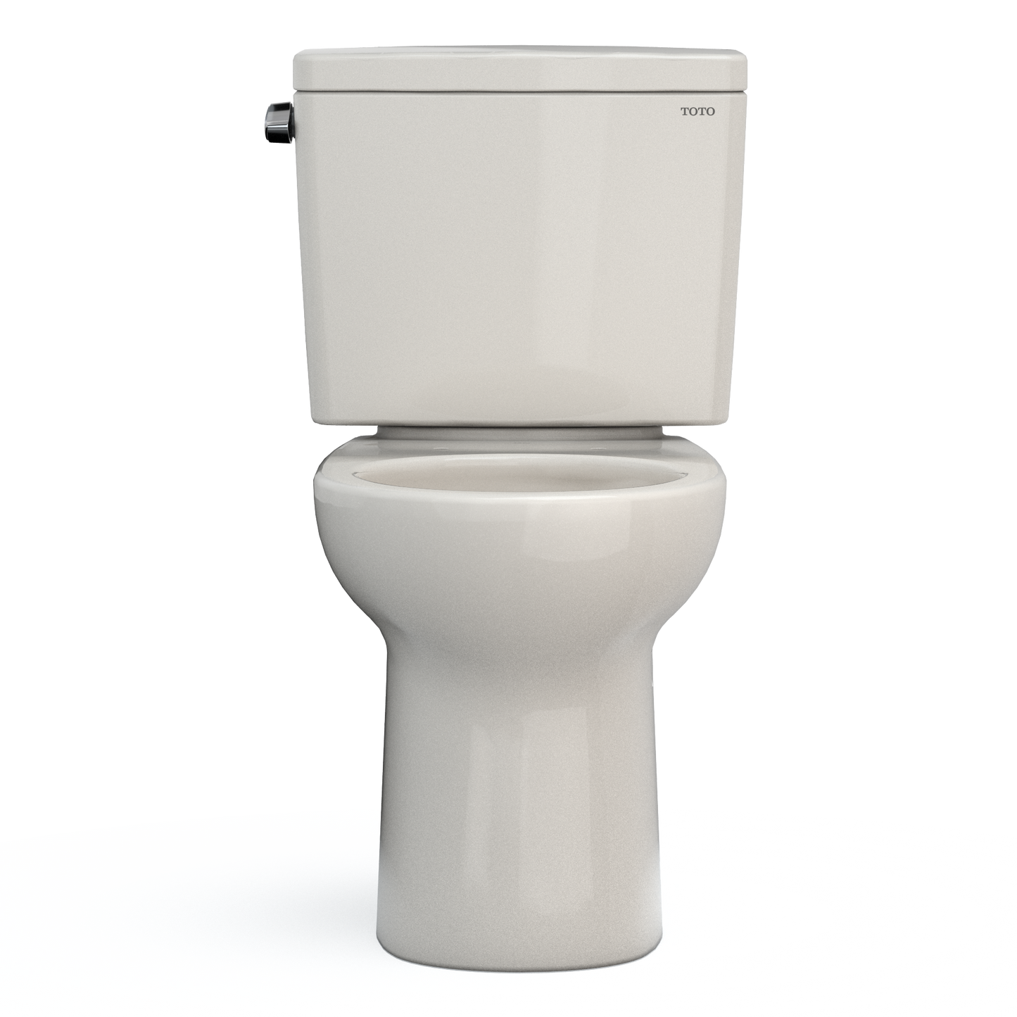 TOTO Drake Two-piece Toilet - 1.28 GPF - Round - Universal Height