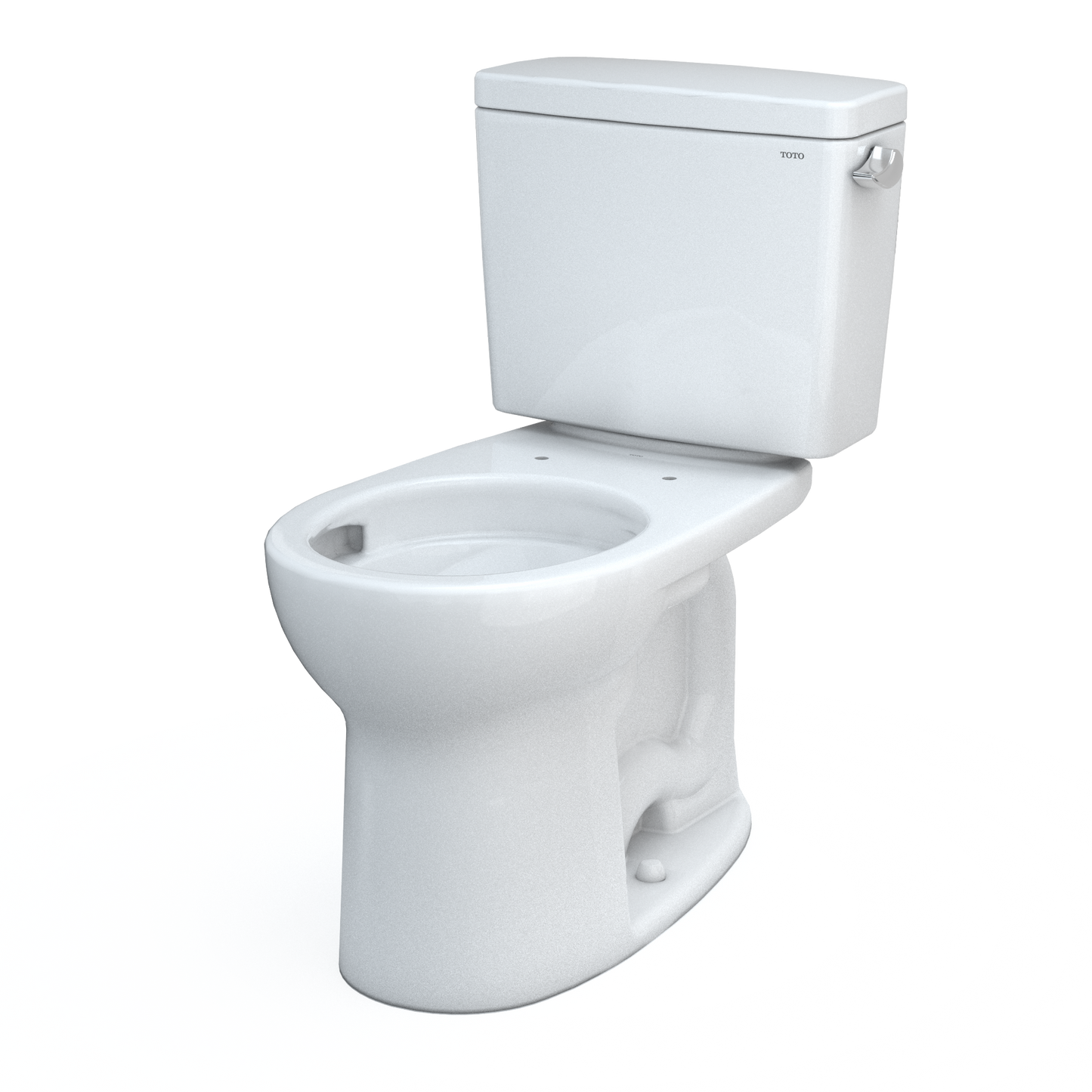 TOTO Drake Two-piece Toilet - 1.28 GPF - Round - Universal Height
