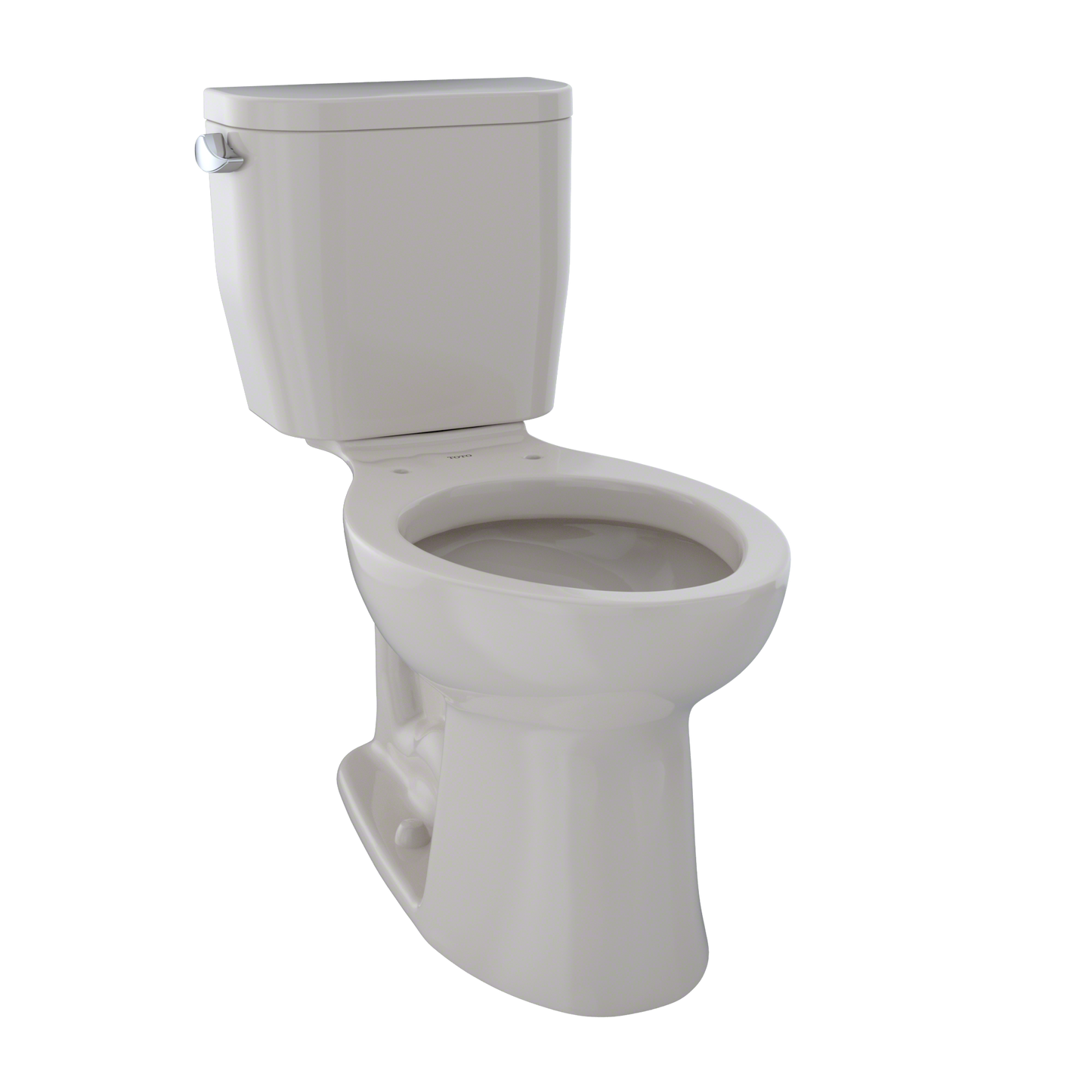 TOTO Entrada Two-piece Toilet - 1.28 GPF - Elongated - Universal Height Less Seat