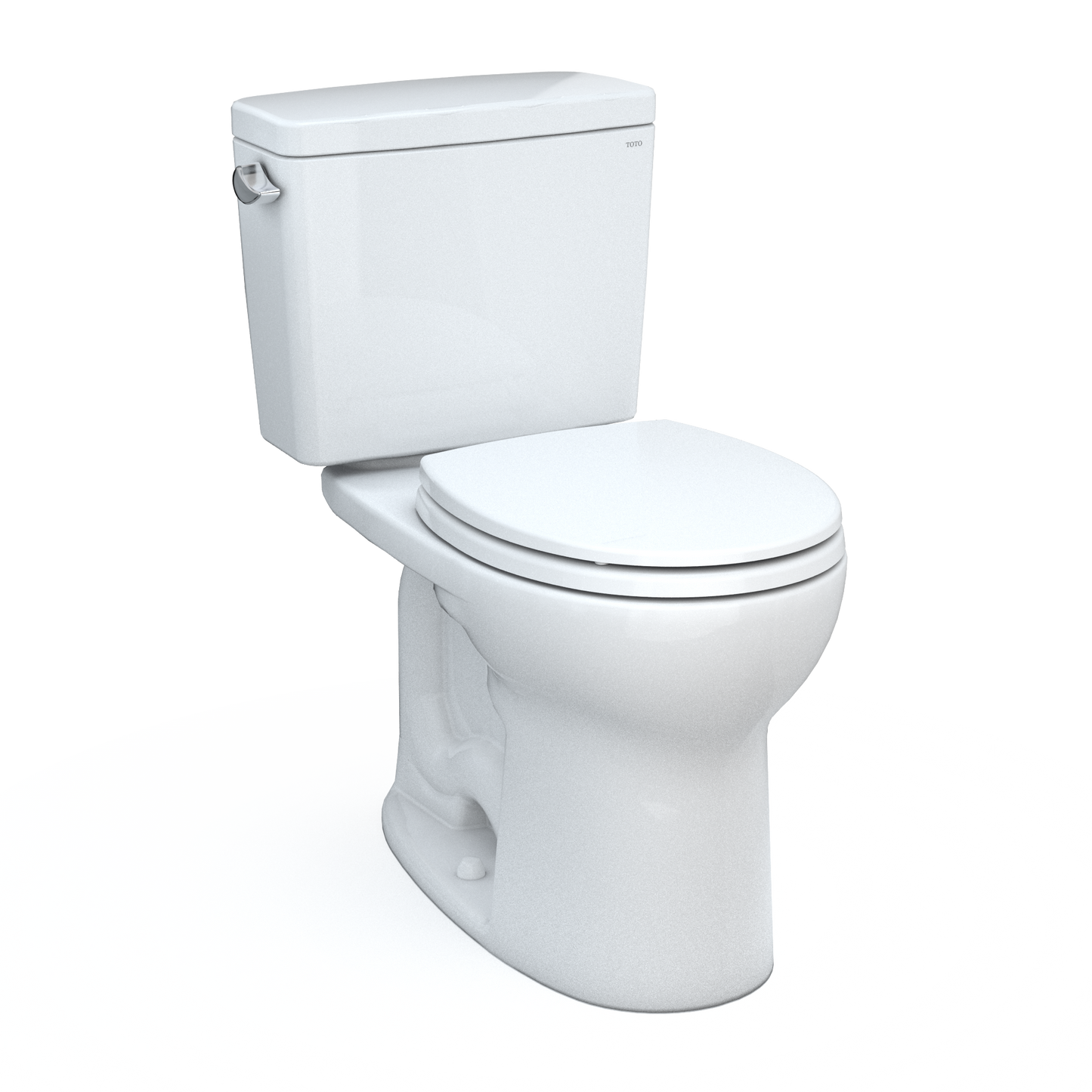 TOTO Drake Two-piece Toilet - 1.28 GPF - Round - Universal Height