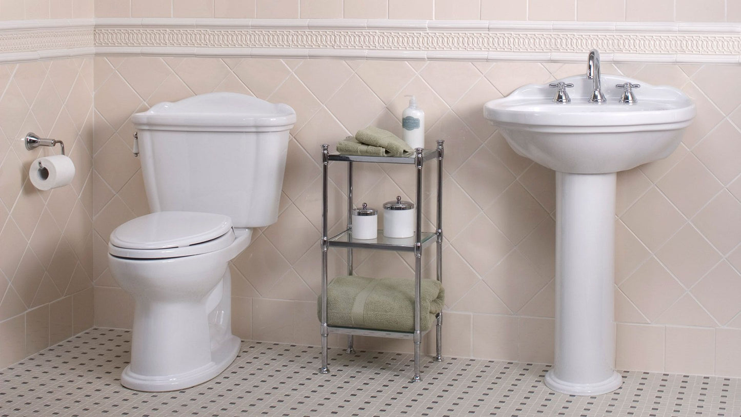 TOTO Eco Dartmouth Two-Piece Elongated Toilet 1.28 GPF - Universal Height Less Seat