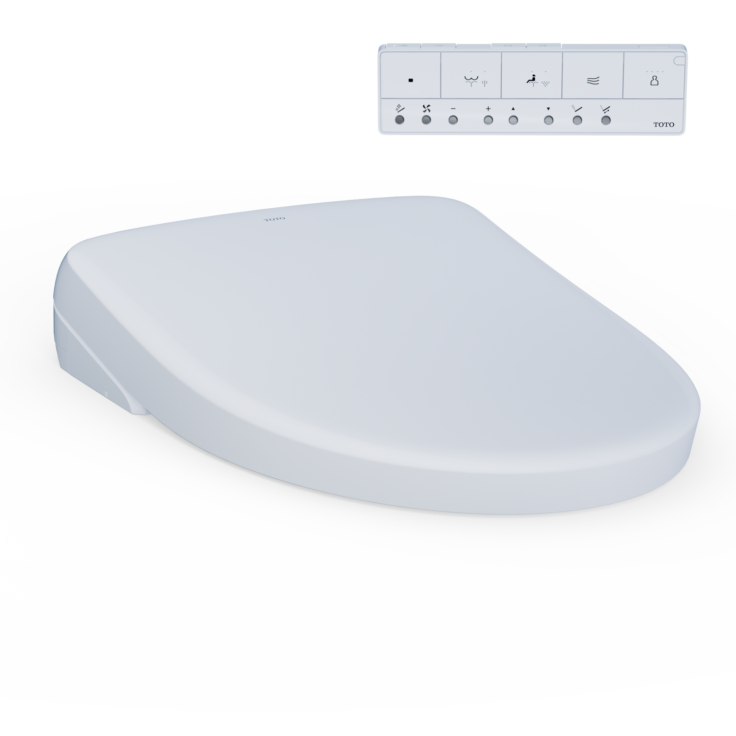 TOTO Washlet S7 - Contemporary - Elongated with ewater+