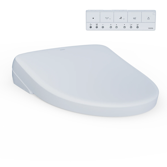TOTO Washlet S7 - Contemporary - Elongated with ewater+