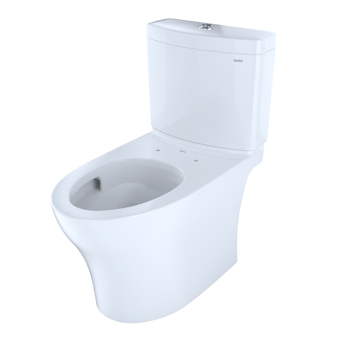TOTO Aquia IV Two-piece Toilet 1.28/0.9 GPF Elongated Regular Height - Less Seat