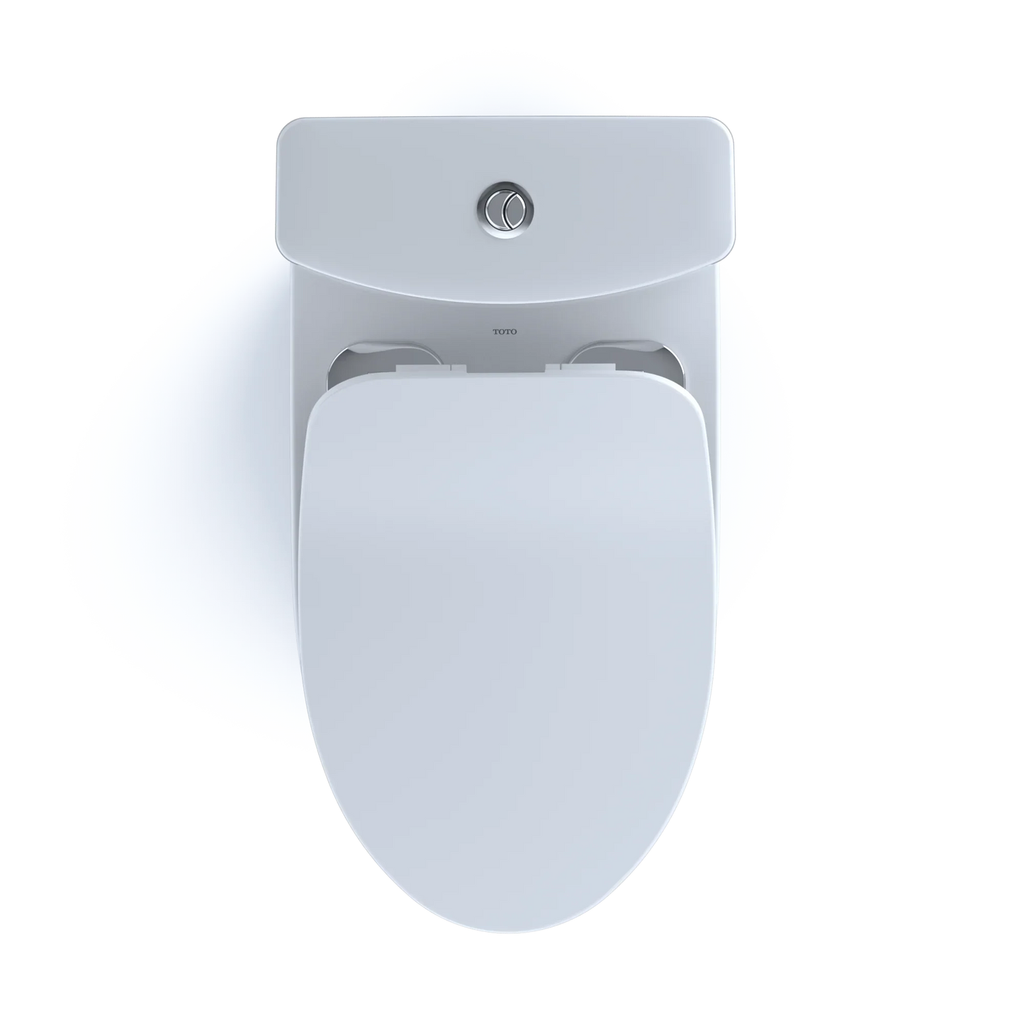 TOTO Aquia IV Two-piece Toilet 1.28/0.9 GPF Elongated Regular Height - Washlet+ Connection, Slim Seat