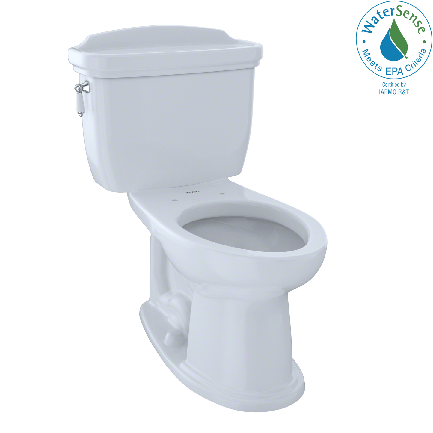 TOTO Eco Dartmouth Two-Piece Elongated Toilet 1.28 GPF - Universal Height Less Seat