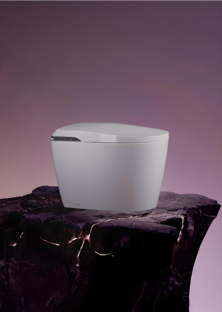 Roca In-Wash Insignia 2.0 A80314600C - White smart toilet lifestyle view