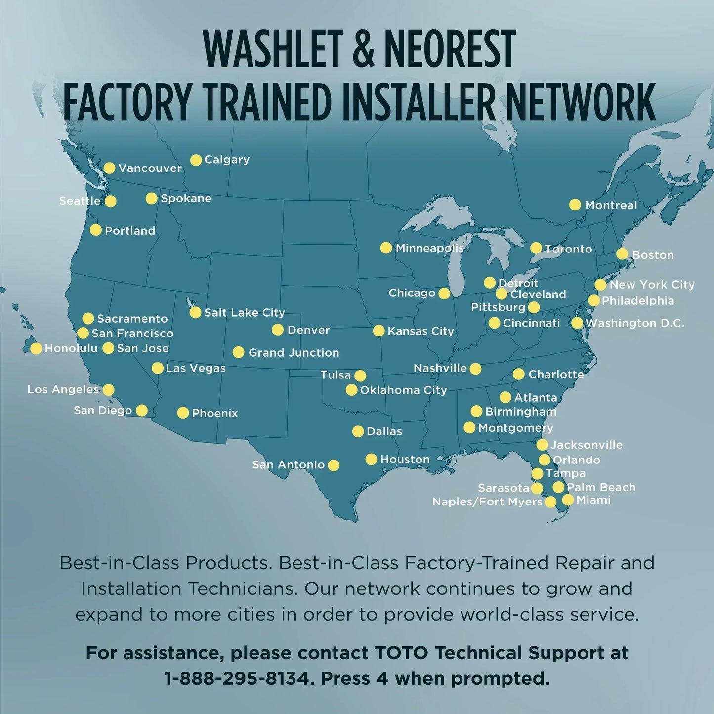 TOTO Washlet S7A Round Contemporary Automatic Open/Close