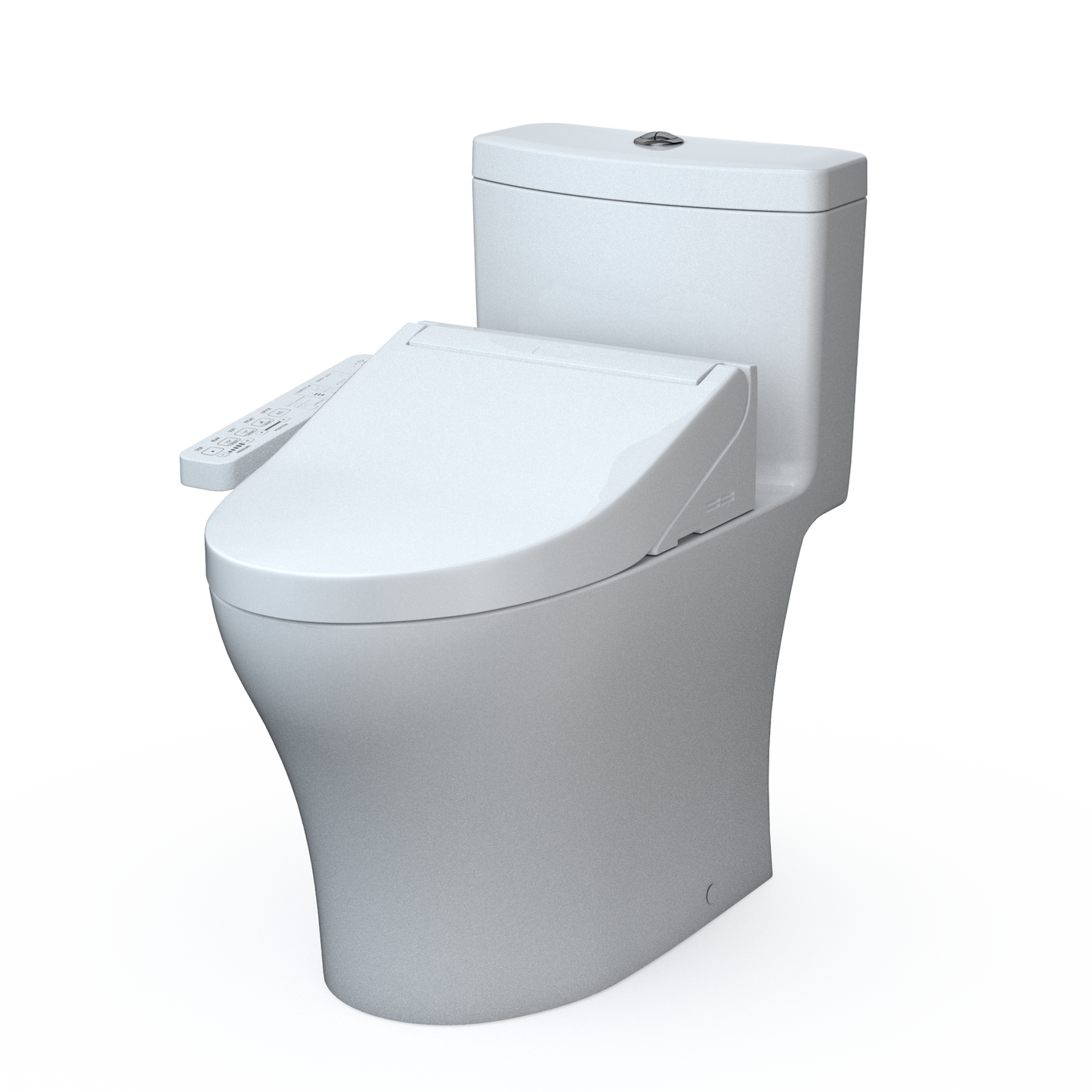 TOTO Aquia IV Washlet+ C2 One-Piece Toilet, 1.28/0.9 GPF, Universal Height