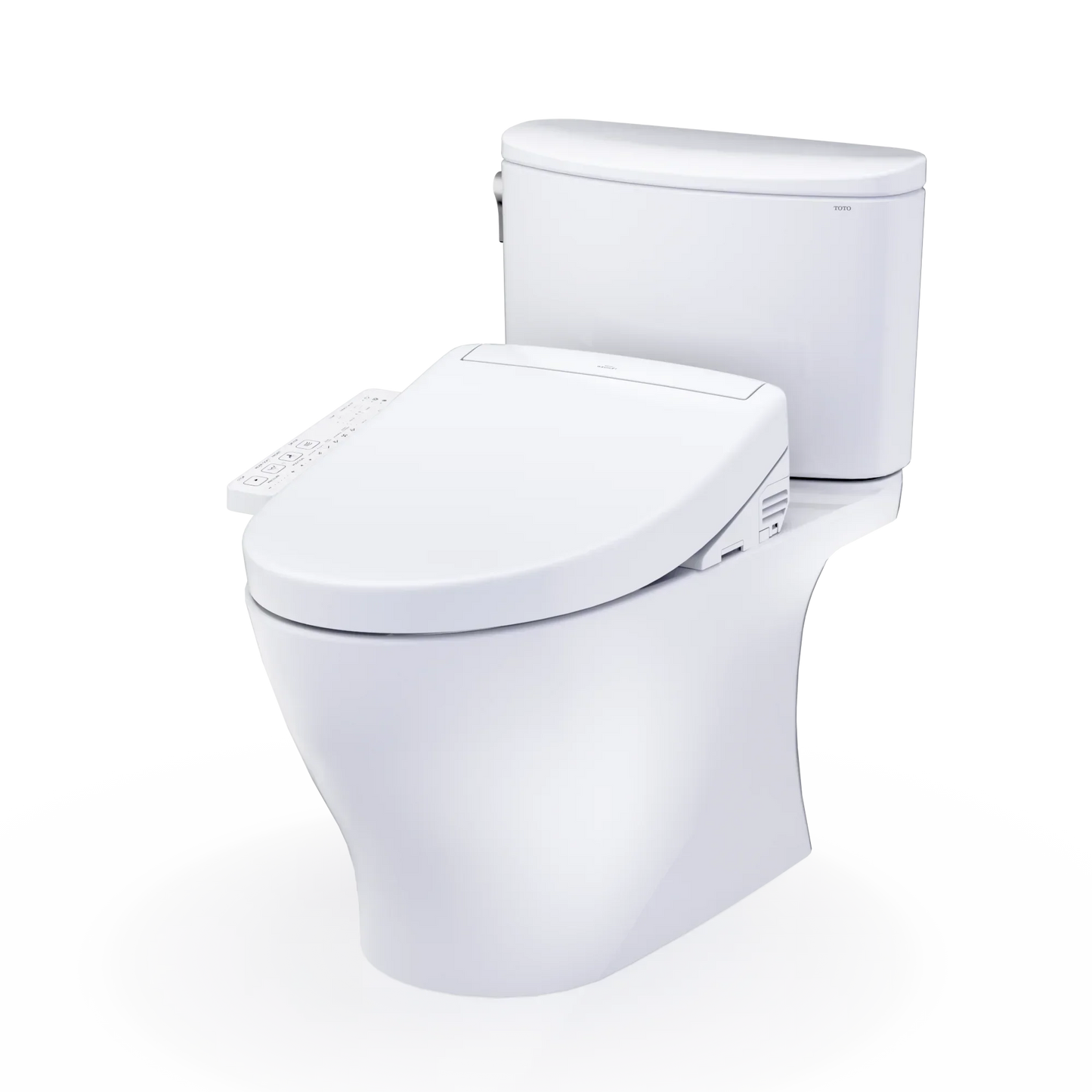 TOTO Nexus Washlet+ S2 Two-Piece Toilet - 1.28 GPF - Universal Height