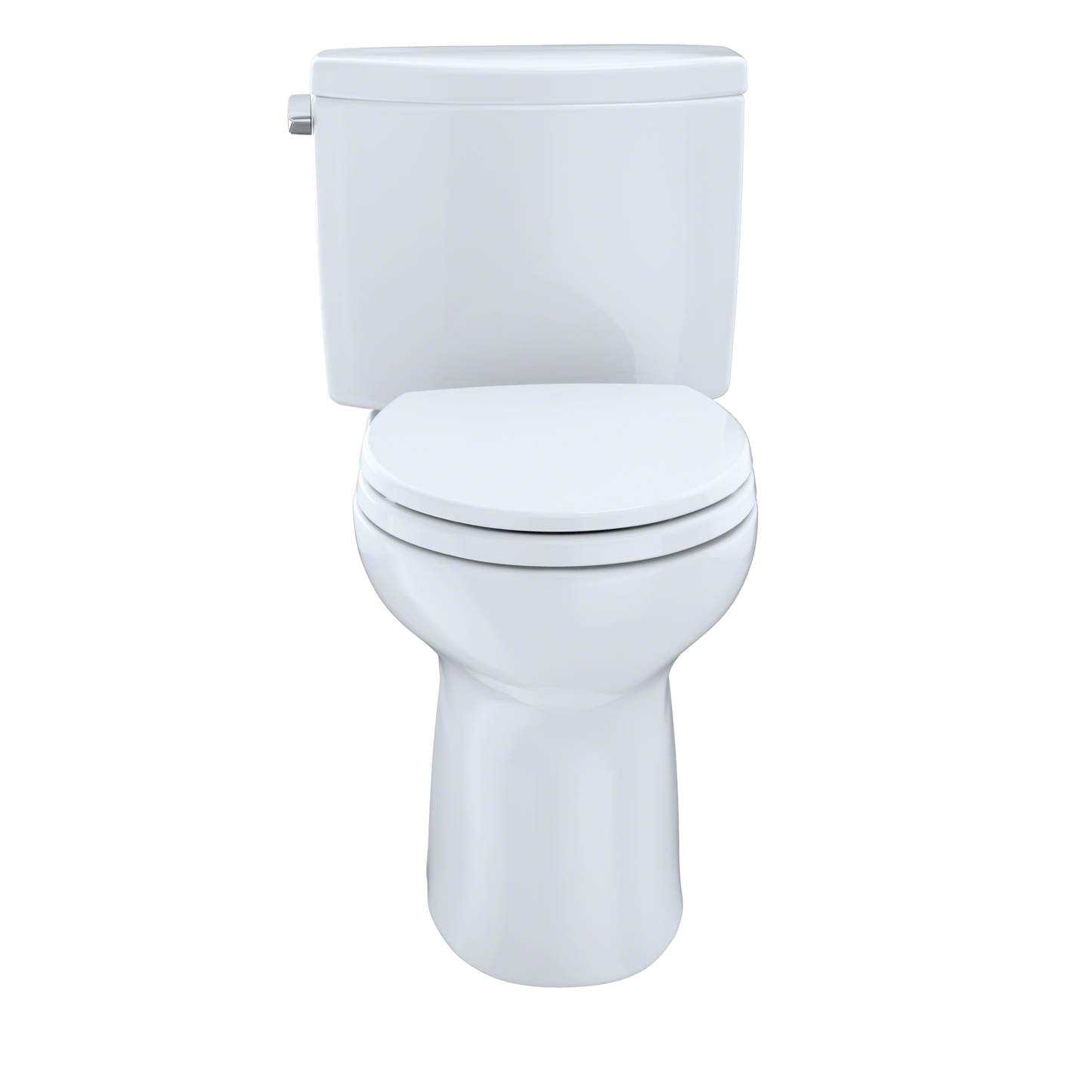 TOTO Drake II Two-piece Toilet -1.28 GPF- Round - Universal Height Less Seat