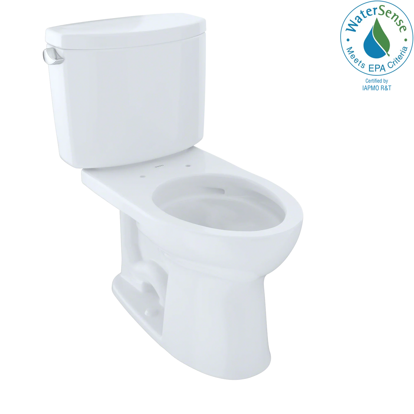 TOTO Drake II Two-piece Toilet - 1.28 GPF - Elongated - Universal Height Less Seat