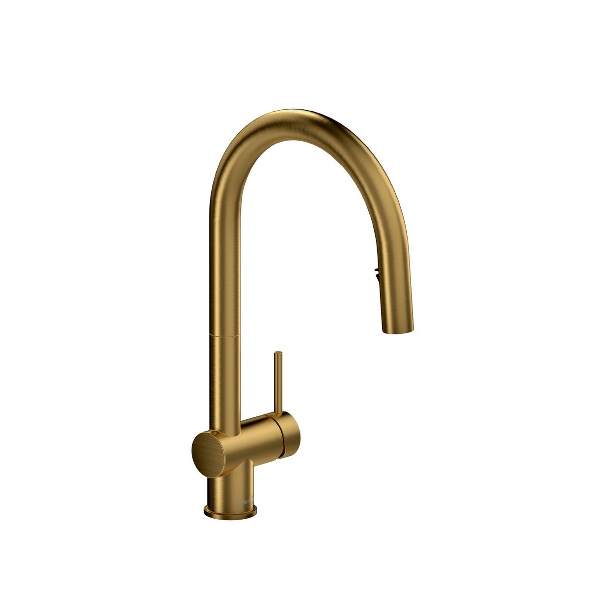 Riobel Azure Pull-Down Kitchen Faucet With C-Spout Dual Spray 1.5 GPM