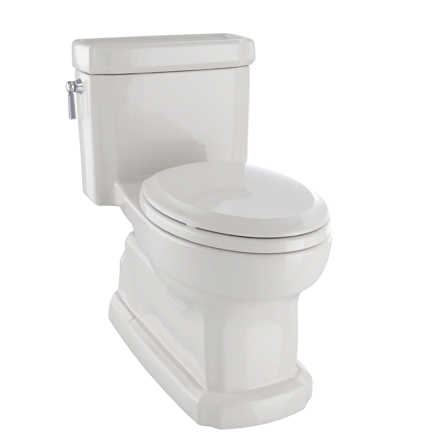 TOTO Guinevere One-Piece Toilet 1.28 GPF, Elongated, Universal Height, Washlet+ Connection