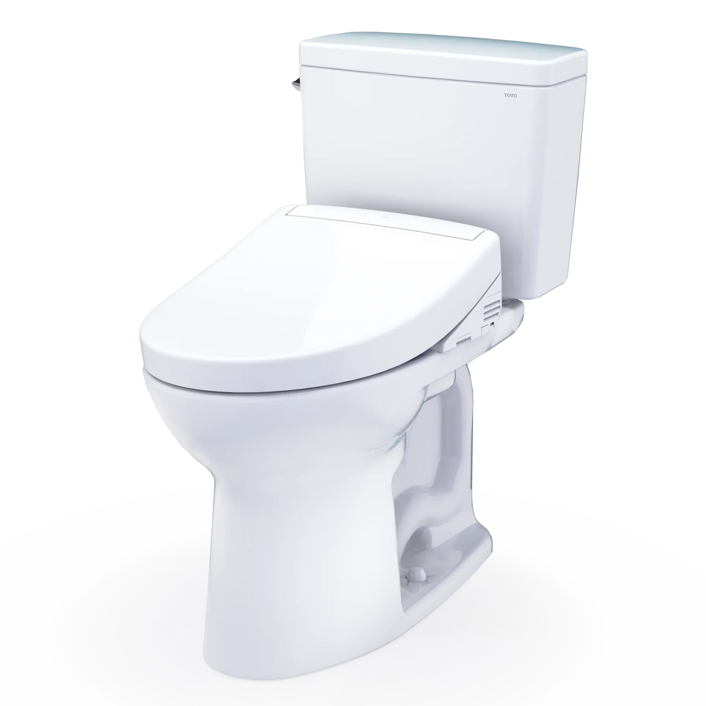 TOTO Drake Washlet+ S5 Two-Piece Toilet 1.28 GPF - Universal Height